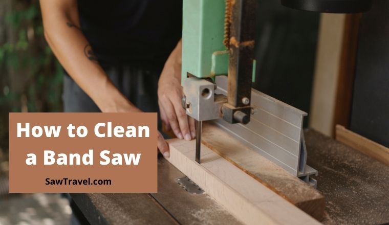 How to clean a band saw